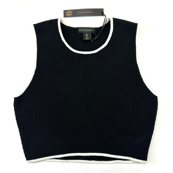 House of Harlow 1960 NEW rib knit black white tank top vest
Large Minimalist - Picture 9 of 9